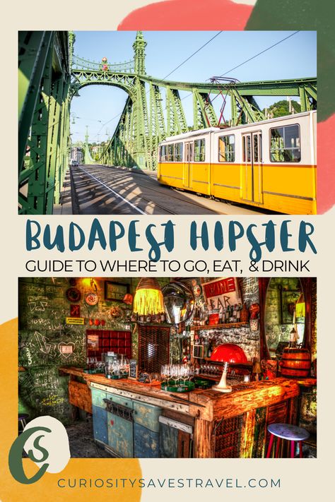 Are you planning to travel to Budapest, Hungary and looking for off the beaten path Budapest hidden gems? Here is your hipster guide to Budapest! I things to do in Budapest I what to do in Budapest I Hungary travel I Europe travel I places to go in Budapest I hidden gems in Budapest I where to go in Budapest I things to do in Hungary I unique things to do in Budapest I Budapest off the beaten path I travel in Budapest I guide to Budapest I where to eat in Budapest I #Hungary #Budapest #Europe What To Do In Budapest, Budapest Vacation, Budapest Restaurant, Euro Travel, Things To Do In Budapest, To Do In Budapest, Estonia Travel, Europe 2024, Hungary Budapest