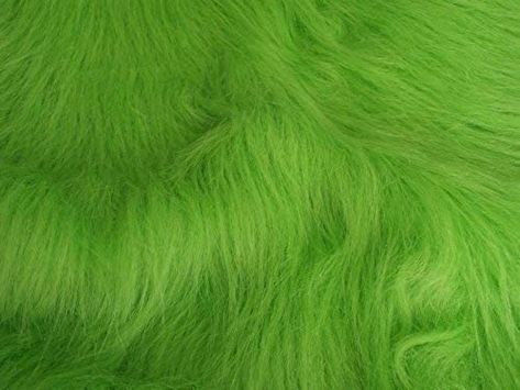 LONG Pile Fun Faux Fur Fabric Material - LIME GREEN: Amazon.co.uk: Kitchen & Home Fabric Empire, Creative Costumes, Fur Fabric, Precut Fabric, Faux Fur Fabric, Fur Fabrics, Acrylic Fabric, Soft Furnishings, Costume Accessories