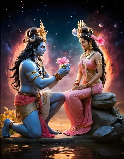 Siva Parvathi Love Images, Shiv Bholenath, Ravivarma Paintings, Ram Ji Photo, Happy Holi Images, Childhood Photography, Mother Kali, Shri Ganesh Images, Shiva Parvati