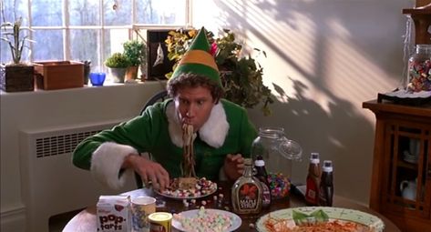 Will Ferell, Breakfast Pasta, Elf The Movie, Elf Quotes, Best Christmas Movies, Christmas Films, Elf Movie, Will Ferrell, Buddy The Elf