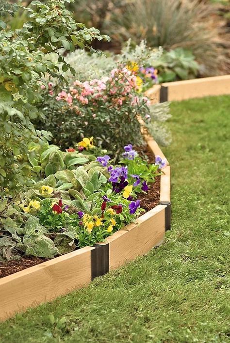 PRICES MAY VARY. PRODUCT DETAILS: Gardener's Supply Co. Pivoting Raised Bed Connectors The hardest part of building a raised bed is constructing corners that are square, strong, and trim-looking. Our adjustable Raised Bed Corners are durable aluminum brackets that can steadily hold heavy weights of soil/plants and can be used to extend the length as well as customize the shape of our outdoor planter box. A reliable accessory for our raised bed gardening. BEST USE AS: Elevated Raised Bed Planter Raised Bed Corners, Flower Bed Edging, Starting Seeds, Building Raised Garden Beds, Raised Flower Beds, Tiered Garden, Sloped Garden, St Marys, Edging Ideas