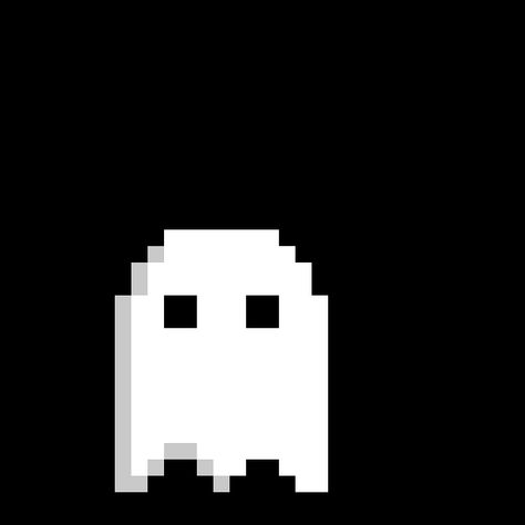 8bit Icons Black, Pixel Art Ghost, 8bit Icons, Spooky Pixel Art, Ghost Pixel Art, Pixel Ghost, Simple Ghost, Pacman Ghost, Pixel Icons