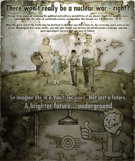 Fallout 4 Poster, Fallout Lore, Fallout Posters, Fallout Cosplay, Vault Tec, Fallout Game, Promotional Poster, Fallout Art, Fallout 3