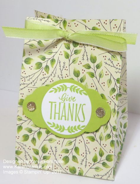 Stampin Up Gift Bags, Paper Gift Bags Diy, Diy Candy Bags, Diy Treat Bags, Treat Bag Ideas, Wedding Favor Boxes Diy, Treat Boxes Diy, Diy Treat Bag, Easy Treat