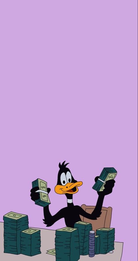 Colorful Movie, Chasing Money, Kaws Iphone Wallpaper, Looney Tunes Wallpaper, Money Wallpaper Iphone, Wallpaper Cartoon, Iphone Wallpaper Landscape, Cartoon Love Photo, Artistic Wallpaper