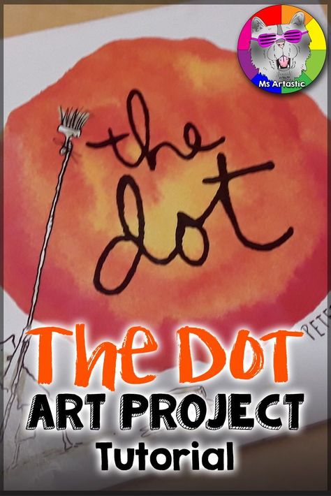 The Dot Art Project. This is a wonderful, free art lesson not only to do for "Dot Day", but you can do it as a Back to School Activity and Growth Mindset activity as well.This is a fun activity that transforms a bulletin board quickly. Art Teacher | Art T Step By Step Art Lessons, Color Art Lessons, 3rd Grade Art Lesson, Easy Art Lessons, Step By Step Art, Art Teacher Resources, Kindergarten Art Lessons, Teacher Art, Elementary Lesson Plans