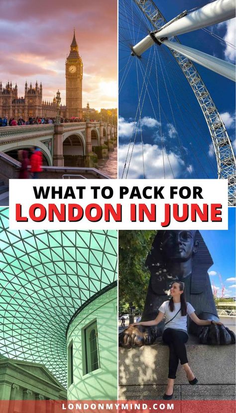 London June Outfit, Outfits For London In June, London In June Outfits, What To Wear In London In June, London Sightseeing Outfit, What To Pack For London, London Packing List, London In Spring, London In June