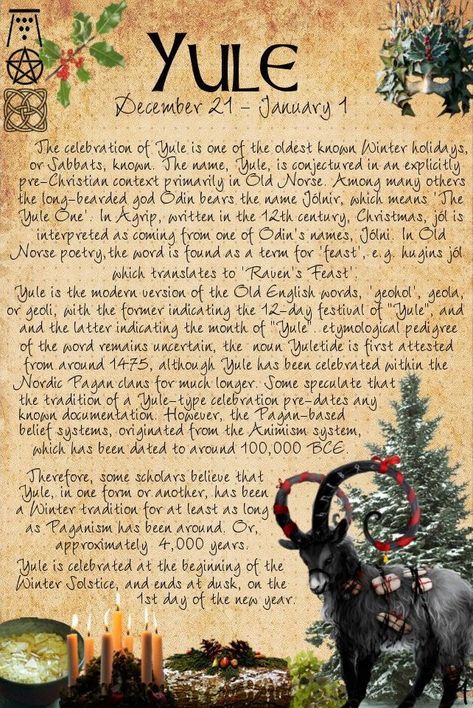 Winter Solstice Traditions, Yule Traditions, Yule Crafts, Pagan Christmas, Yule Celebration, Winter Solstice Celebration, Pagan Yule, Old English Words, Odin God