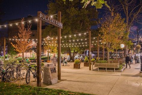 Community Park Design, Project For Public Spaces, Urban Community, Pocket Park, Food Park, Weathering Steel, Landscape Elements, Community Park, Urban Park