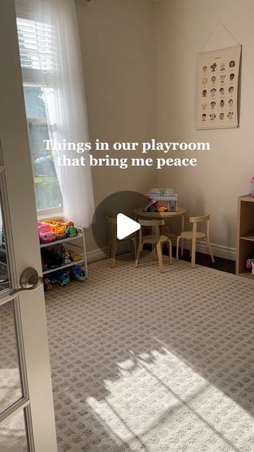 Jenna Ledesma on Instagram: "My favorite room in the house 🤍 #playroomdecor #organization #fyp" Easy Playroom Organization, Small Playroom Bedroom Combo, Open Concept Playroom, Play Dough Organization, Playroom And Gym Combo, Simple Kids Playroom, Organized Playroom Ideas, Where The Wild Ones Play Playroom, Play Room And Toddler Bedroom