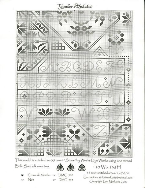 Gallery.ru / Photo #32 - 44 - karynep Blackwork Embroidery Patterns, Cross Stitch Sampler Patterns, Bargello Patterns, Stitch Sampler, Blackwork Embroidery, Miniature Quilts, Cross Stitch Borders, Cross Stitch Alphabet, Cross Stitch Samplers