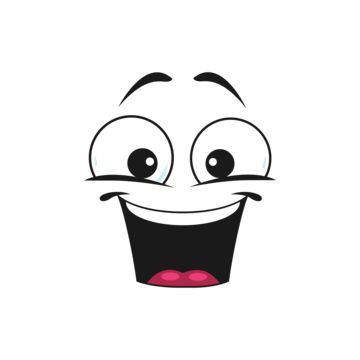 mouth,emoji,comic,feeling,smiling,eye,kind,happiness,smile,funny,expression,laughing,vector,emotion,emoticon,wide,with,on,laugh,illustration,nicker,cartoon,eyes,toothy,face,mood,round,background,and,happy,facial,good,isolated,character,white,excitement,creature,excited Comic Png, Wide Smile, Cartoon Face, Happy Cartoon