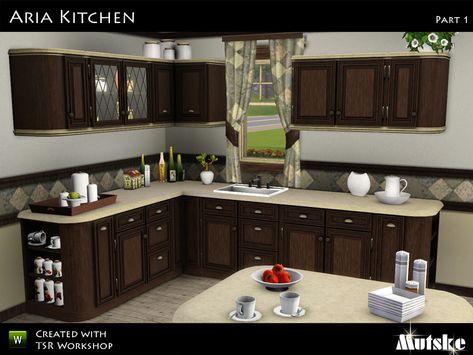 Sims 3 Kitchen, Sims 3 Cc Finds, Ideal Kitchen, Sims Community, Animal Skin, Kitchen Sets, Maxis Match, The Sims Resource, Custom Content