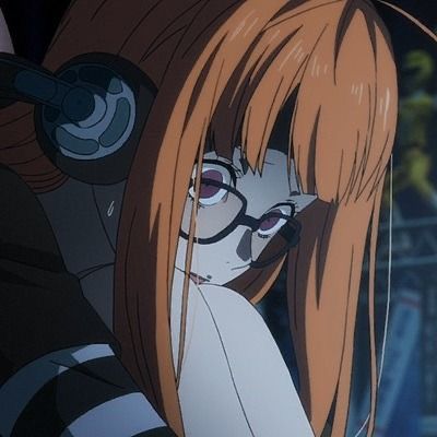 Sakura Futaba Icons, Futaba Sakura, Kawaii Stickers, Headphones, On Twitter, Red, Hair, Anime, Kawaii