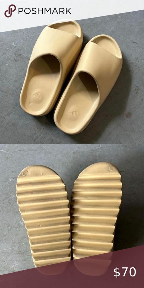 Yeezy Slides Desert Sand Size 10 Yeezy Slides Desert Sand, Yeezy Slides, Desert Sand, Slides, Size 10, 10 Things, Fashion Trends, Fashion Tips, Clothes Design