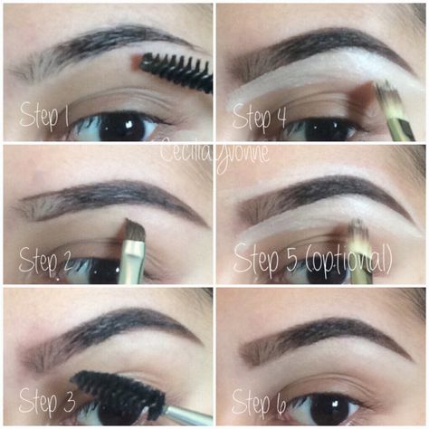 Eyebrow pictorial by CeciliaYvonne using Anastasia Beverly Hills dipbrow pomade Bikin Alis, Anastasia Beverly Hills Dipbrow, Dipbrow, Make Me Up, Face Hair, Beauty Wellness, Service Provider, Anastasia Beverly Hills, Be Inspired