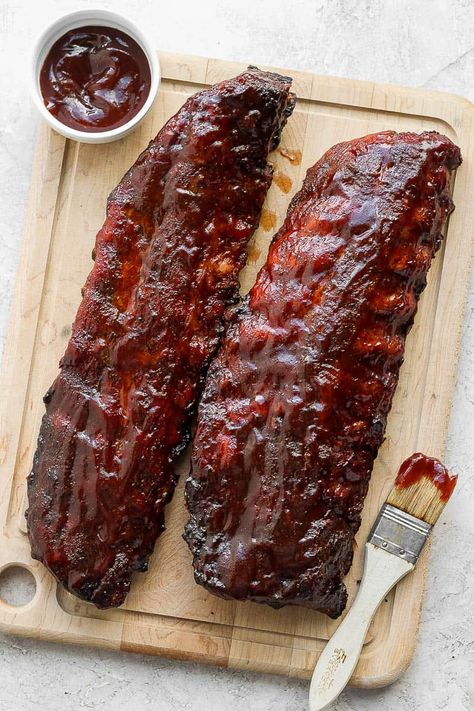 Spear Ribs In Oven, Baked Spare Ribs, Back Ribs In Oven, Oven Pork Ribs, Baked Ribs Recipe, Pork Spare Ribs Recipe, Ribs Recipe Oven, Best Ribs Recipe, Oven Cooked Ribs