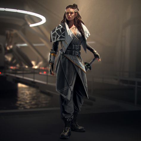 Fine Art: Here Are Some Beautiful Space People | Kotaku Australia Endless Space 2, Space People, Sci Fi Character Art, Armor Clothing, Sci-fi Armor, Space Fantasy, Post Apocalypse, Space Opera, Fantasy Inspiration