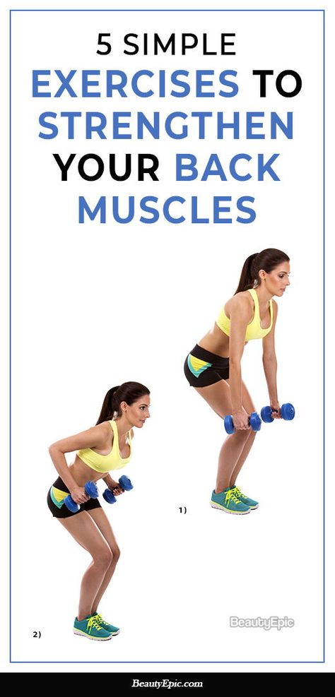 Back Muscle Exercises, Back Strengthening Exercises, Strengthen Your Back, Lower Back Muscles, Lower Back Pain Exercises, Upper Back Pain, Lower Back Exercises, Strengthening Exercises, Best Exercises