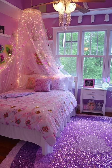 25 Magical Fairy Bedroom Ideas for a Touch of Whimsy Girls Bed Canopy, Fairy Bedroom, Bedroom Ideas Inspiration, Girly Room, Girl Bedroom Designs, Girl Bedroom Decor, Canopy Bed, Pink Bedroom