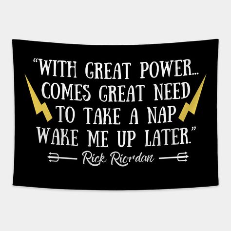 Percy Jackson Room Ideas Bedroom, Percy Jackson Decor, Percy Jackson Room Decor, Percy Jackson Party, Lightning Thief, Tapestry Quotes, The Olympians, The Lightning Thief, Fantasy Book Series