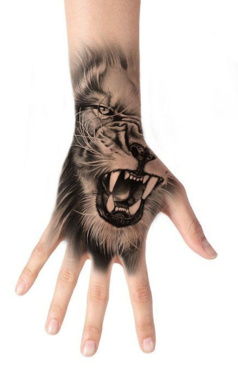 Lion Hand Tattoo, Forearm Cover Up Tattoos, Feather Tattoo Colour, Tiger Tattoo Sleeve, Mens Lion Tattoo, Lion Head Tattoos, Tiger Tattoo Design, Armband Tattoo Design, Map Tattoos