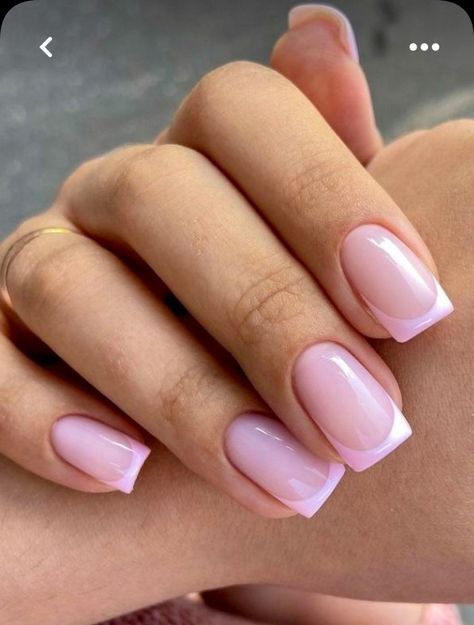 Manicure Nail Designs, Her Nails, Pink French, Short Acrylic Nails Designs, Hot Nails, Fabulous Nails, Fire Nails, Pretty Acrylic Nails, Chic Nails