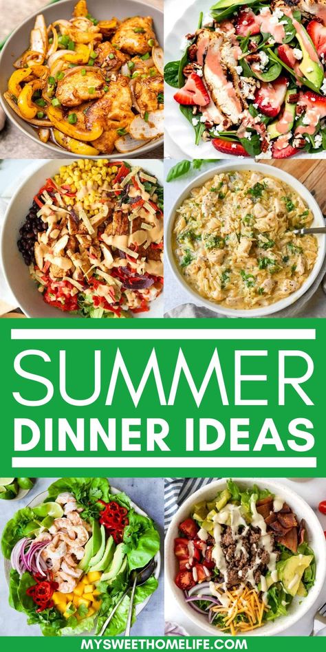 Summertime Dinners, Baked Lemon Pepper Chicken, Food Bites, Chicken Pasta Dishes, Easy Summer Dinners, Easy Pasta Dishes, Summer Meals, Summer Grilling Recipes, Summer Recipes Dinner