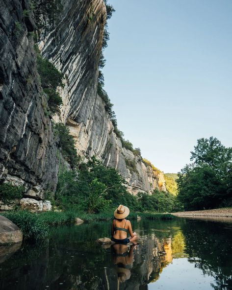 Top Five Swimming Holes in Buffalo River Country | Buffalo Outdoor Center Arkansas Travel, Adventure Inspiration, Swimming Holes, The Buffalo, Top Five, Travel Bucket List, Arkansas, Places To See, Places To Travel