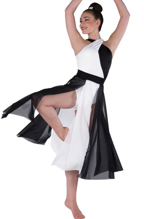 Cute Dresses For Dances, Son Lux, Dance Class Outfit, Dancing Outfits, Contemporary Dance Costumes, White Spandex, Lyrical Costumes, Dance Costumes Lyrical, Contemporary Costumes