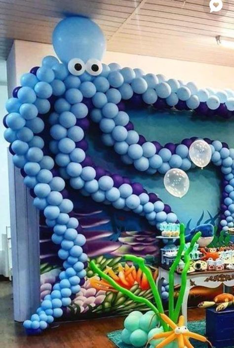 Scuba Diving Decorations, Scuba Vbs Registration Table, Vbs Ocean Theme Snacks, Group Vbs 2024 Scuba Decorations, Under The Sea Prom Theme Decoration, Easy Diy Under The Sea Decorations, Scuba Vbs 2024 Decorating Ideas, Scuba Theme Vbs, Vbs Beach Theme Decorations