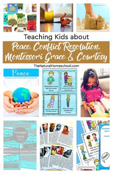 Grace And Courtesy, Peace Education, Montessori Printables, Montessori Lessons, Kindness Activities, Montessori Practical Life, Montessori Preschool, Kids At Home, Montessori Classroom