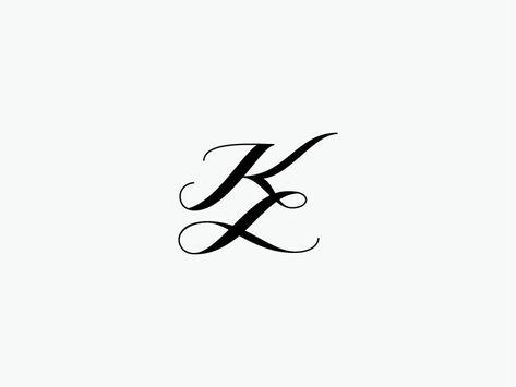 KL - Monogram WIP by Zia Somjee on Dribbble Kl Logo Design Letter, Kl Logo Design, Kl Monogram, Kl Logo, Rodeo Queen Clothes, James Rodrigues, Monogram Tattoo, Lioness Tattoo, Initials Logo Design