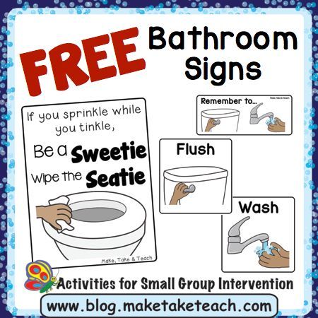 Free visuals for bathroom routines. Classroom Bathroom, Self Help Skills, Clever Classroom, School Bathroom, Social Skills Activities, Kindergarten Ideas, First Grade Teachers, A Gentle Reminder, Skills Activities