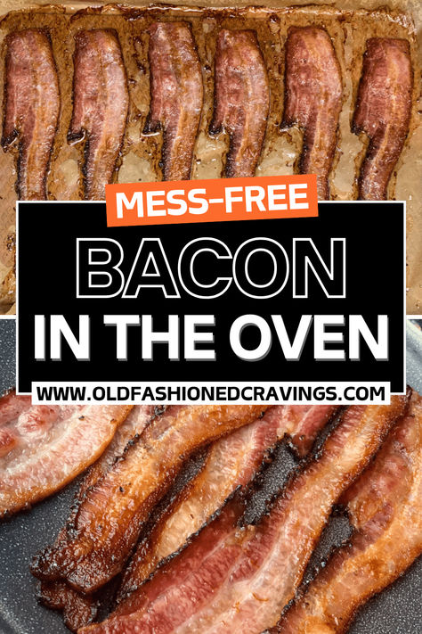 Bacon In The Oven How To Cook Bacon In The Oven Simple, Bacon In The Oven How To Make, How To Bake Bacon In The Oven, How To Cook Bacon In Oven, How To Cook Bacon, How To Cook Bacon In The Oven, Cook Bacon In Oven, Oven Fried Bacon, Cooking Bacon In The Oven