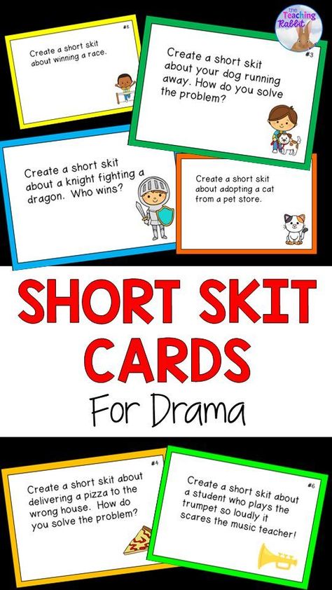 Skits For Kids, Short Skits, Theatre Classroom, Drama For Kids, Theatre Games, Drama Activities, Teaching Theatre, Drama Education, Theatre Education