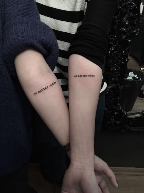 Sister Tattoo Designs, Meaningful Tattoos For Women, Inspiration Tattoos, Bff Tattoos, Friendship Tattoos, Tattoo Girls, Art Couple, Matching Tattoo, Diy Tattoo