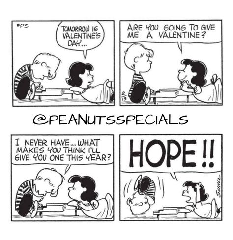 First Appearance: February 13, 1965
#schroeder #lucyvanpelt #tomorrow #valentinesday #going #giveme #valentine #never #makes #think #one #thisyear #hope #peanutssaturday #peanutsstrong #peanutshome #schulz #ps #pnts #peanuts #officialpeanutsspecials Lucy And Schroeder Fanart, Lucy And Schroeder, Schroeder Peanuts, Sally Brown, Snoopy Comics, Lucy Van Pelt, Children's Comics, The Peanuts, Snoopy Love