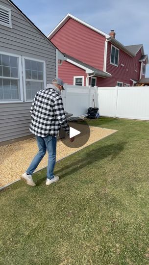 2.9M views · 363K reactions | Looking forward to this gravel patio/outdoor kitchen area all coming together. More details 👇🏽 

Currently working on front outdoor kitchen island.

#gravelpatio #pavers #paverinstaller #backyarddesign #backyarddesigner #steppingstones #pergola #pergolainstaller | Cisek Brothers | tigerwoods · Original audio Backyard Raised Garden, Outdoor Kitchen Area, Outdoor Covered Patio, Gravel Patio, Outdoor Kitchen Island, Backyard Gazebo, Outdoor Gazebos, Backyard Diy Projects, Diy Outdoor Kitchen