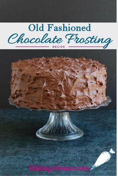 Cupcake Creme, Chocolate Icing Recipes, Frost Cupcakes, Chocolate Frosting Recipe, Homemade Chocolate Frosting, Frosting Recipes Easy, Chocolate Frosting Recipes, Cake Frosting Recipe, Homemade Frosting