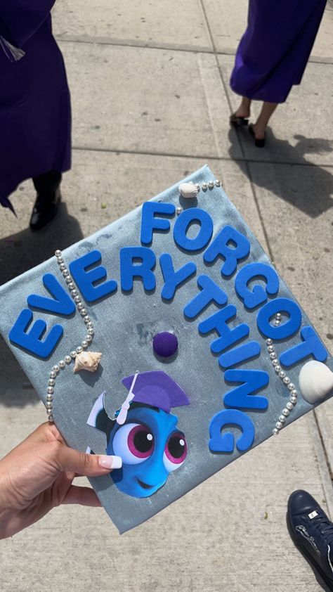 forgot everything dory Graduation Cap, You Can Do, Do It, Lifestyle, Quick Saves