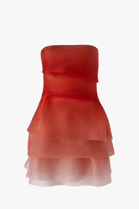 Tulle Mini Dress, Designer Mini Dresses, Organza Fabric, Ermanno Scervino, Glam Dresses, Hoco Dresses, Fancy Outfits, Mini Dresses, Looks Vintage