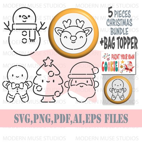 Pyo Christmas Cookie Stencil File Bundle, Pyo Christmas cookie Bag Topper, Pyo Christmas Cookies, Christmas Cake Svg, cookie bag toppers pyo cookie stencil cookie bags cake decorations christmas cookie pyo christmas cookie Christmas Cake Svg cookie stencil svg cookie stencils stencil bundle pyo stencils pyo stencil pyo cookies Pyo Christmas Cookie Stencils, Pyo Cookie Stencils, Pyo Christmas Cookies, Cookie Bags, Winter Cookie, Bag Topper, Bag Toppers, Cookie Stencils, Cricut Creations