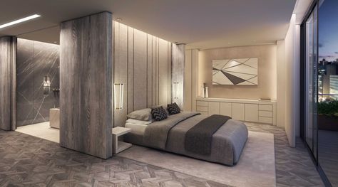 Fitzroy Place Penthouse - 1508 London 1508 London, Casa Country, Hotel Room Design, Design Hotel, Bedroom Hotel, Bedroom Suite, Residential Interior, Modern Interior Design, Interior Design Inspiration