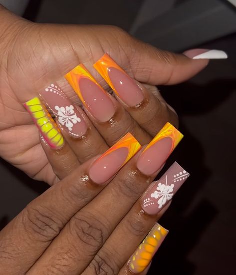 Jamaica Nails Vacations, Jamaica Nails, Nail Tech School, Polygel Nail, Nyc Nails, Nails Aesthetic, Polygel Nails, French Acrylic Nails, Tech School