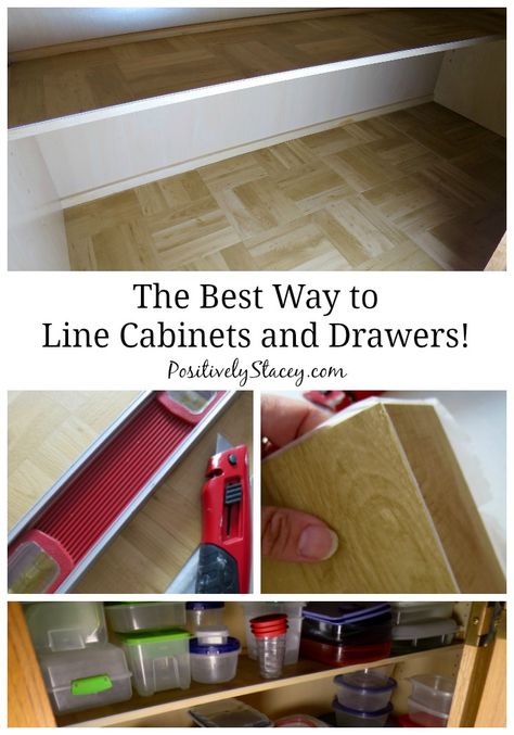 The Best Way to Line Cabinets and Drawers! This is how I have lined my kitchen… Line Cabinets And Drawers, Line Kitchen Cabinets, Kitchen Drawer Design, Lining Kitchen Cabinets, Lining Cabinets, Kitchen Drawers Diy, Drawer Inspiration, Kitchen Drawer Liners, Kitchen Cabinet Liners