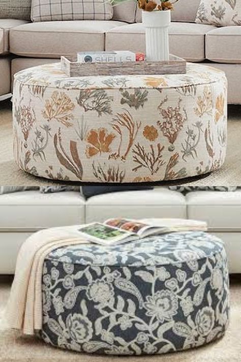 (As an Amazon Associate, I earn from qualifying purchases.)...White or Cream white Sofa with Navy, White, or Cream White Throw Pillows. The ottoman can also be pale navy, boho, with floral tones. Round Ottoman Coffee Table Fabric, Round Tufted Ottoman Coffee Table, Large Ottoman Coffee Table, Round Tufted Storage Ottoman, Round Ottoman Coffee Table, Ivory Ottoman Round, Round Tuffed Ottoman, Large Ottoman, White Throw Pillows