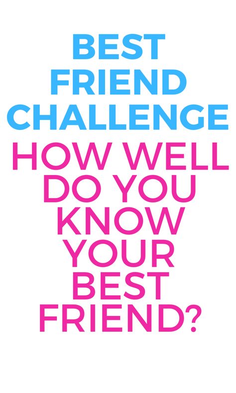 Best Friend Challenge - Best Friend Challenge: How well do you know your best friend? Questions to ask your best friend! Best Friend Tag Questions, Best Friend Challenge, Girlfriend Quiz, Childhood Video, Stranded On An Island, Crush Instagram, Best Friend Test, Personality Quizzes Buzzfeed, Friend Questions