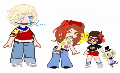 Gacha Fluffy Hair, Family Songs, Club Ideas, Fnaf Characters, Fluffy Hair, Gacha Club, Club Outfits, Songs, Hair