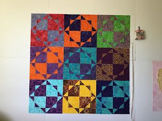 Magic Star Quilt Pattern, Magic Stars Quilt Pattern, Circle Quilt Patterns, Magic Circles, Magic Stars, House Quilt Patterns, Charm Squares, Wonderful Wednesday, Circle Quilts